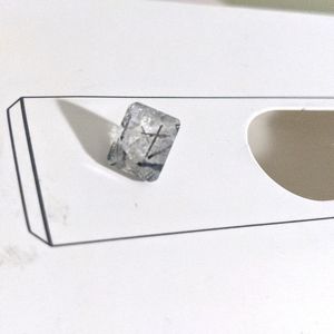 Quarts Rutile Rutilated natural cut gemstone emerald cut gem